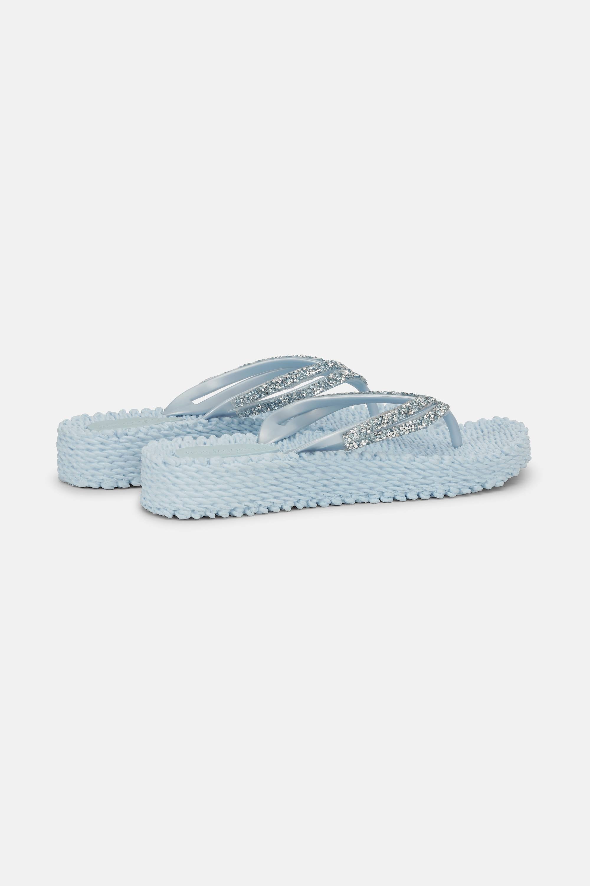 Platform Klipklapper Glimmersten - Blue Bell